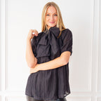 Ryan Holiday Bow Top Black