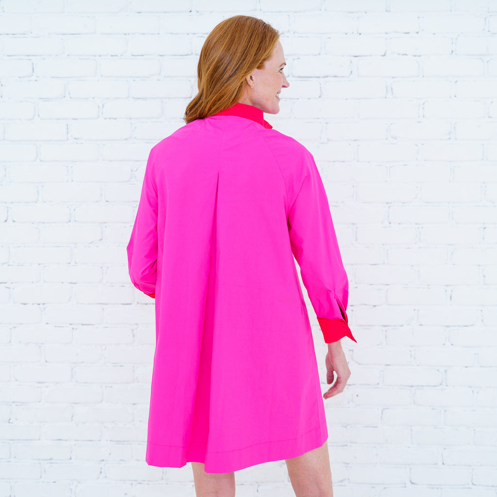 Lola Dress Hot Pink/Red