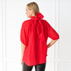 Ryan Holiday Bow Top Red