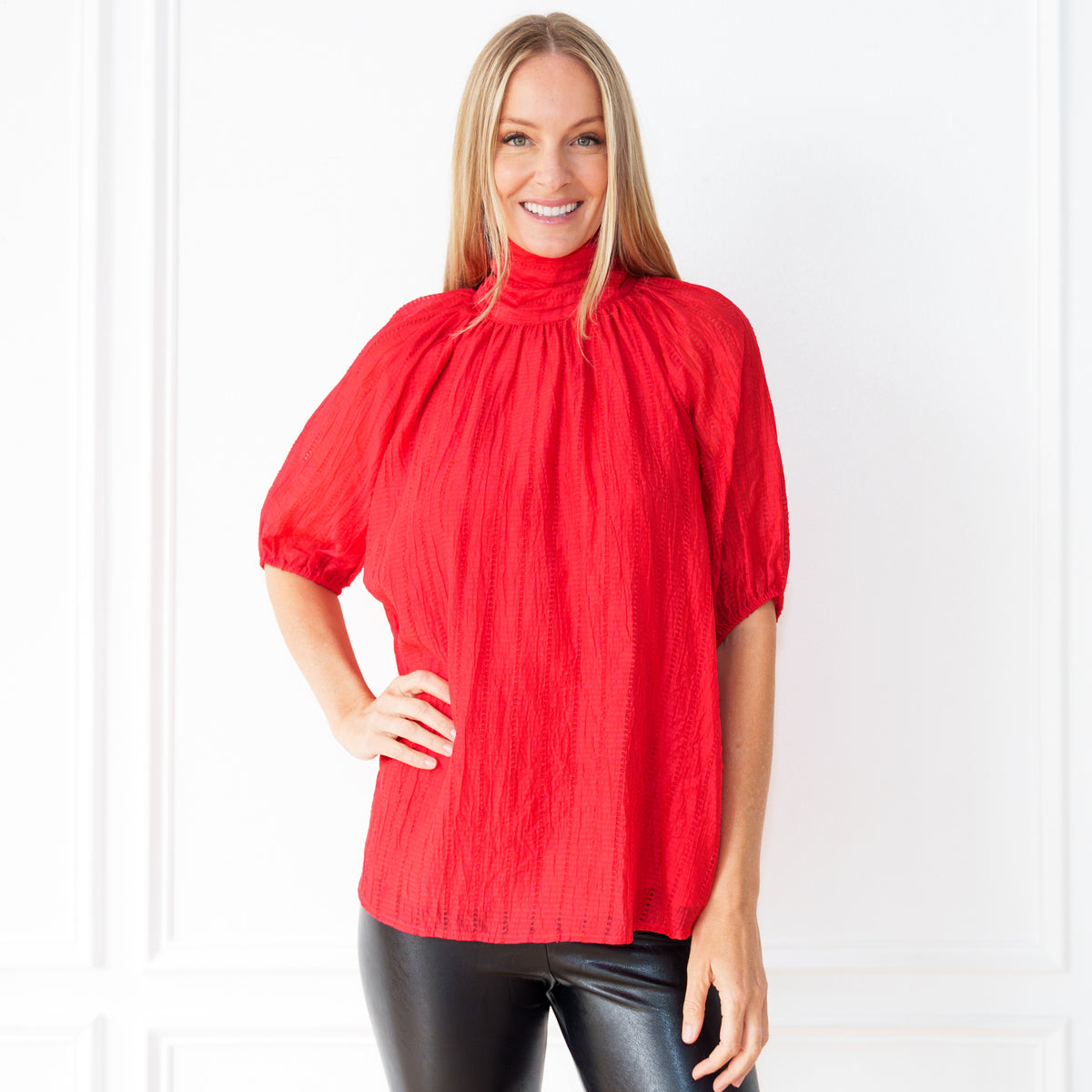 Ryan Holiday Bow Top Red