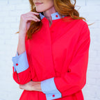 Lola Dress Red/Blue