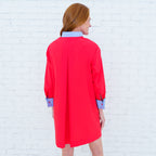 Lola Dress Red/Blue