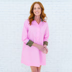 Lola Dress Pink/Olive