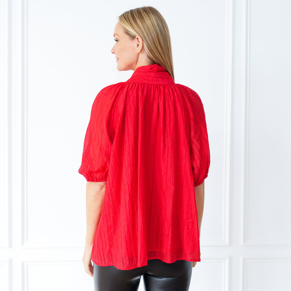 Ryan Holiday Bow Top Red