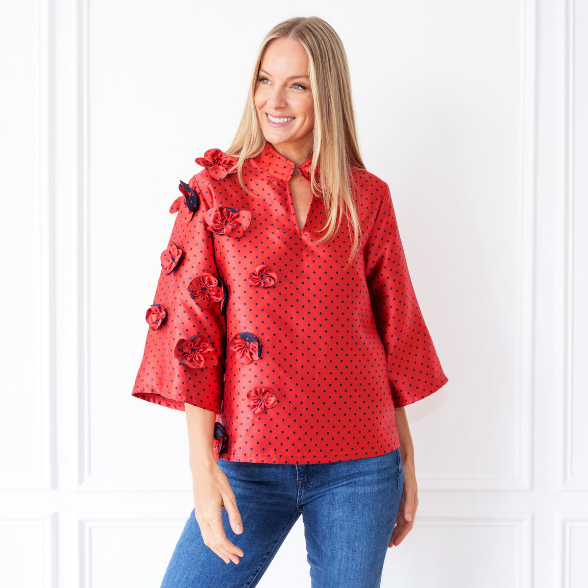 Audrey Top Red