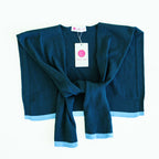 Caryn Cardi Navy/Light Blue
