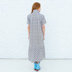 Maddie Basket Dress Brown
