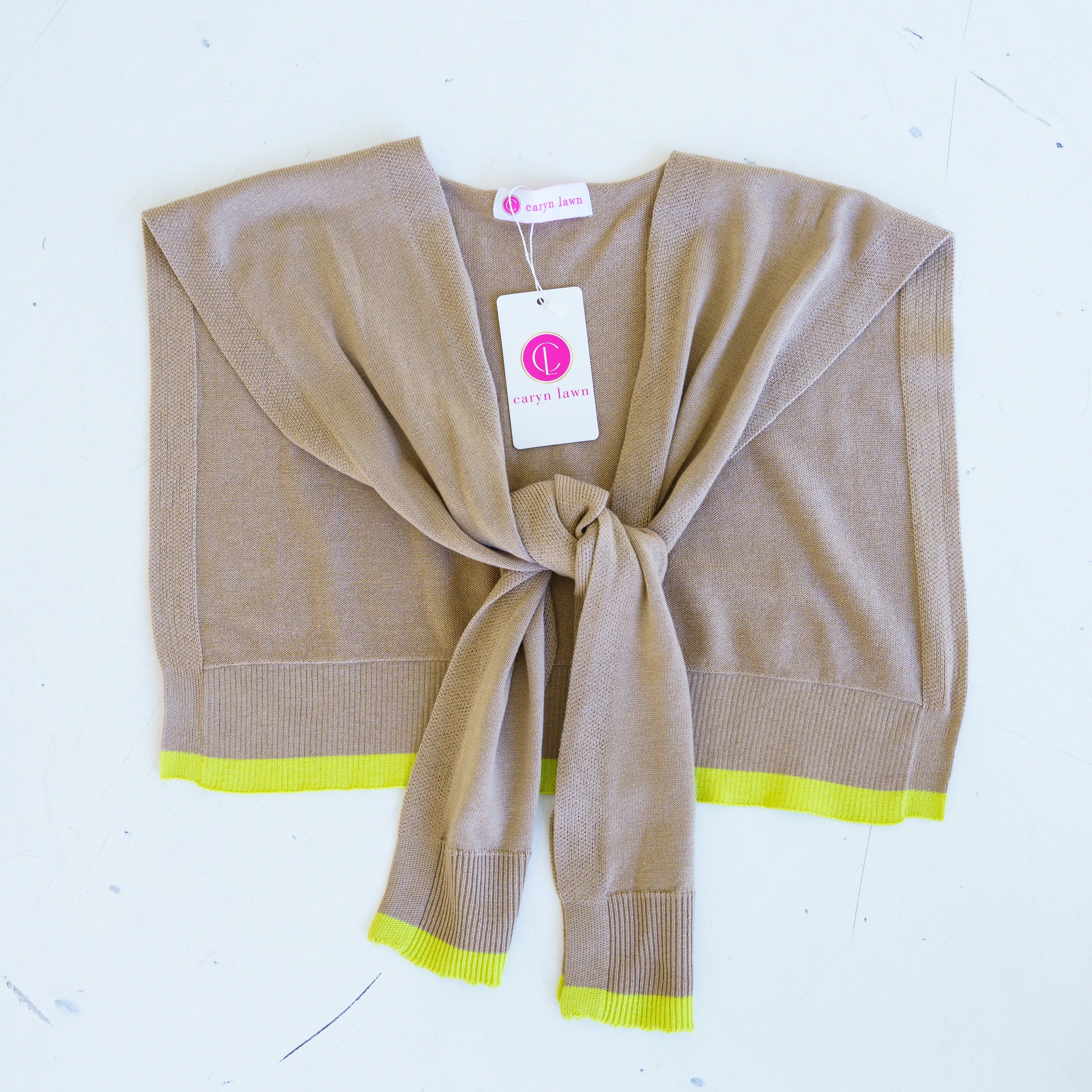 Caryn Cardi Khaki/Lime