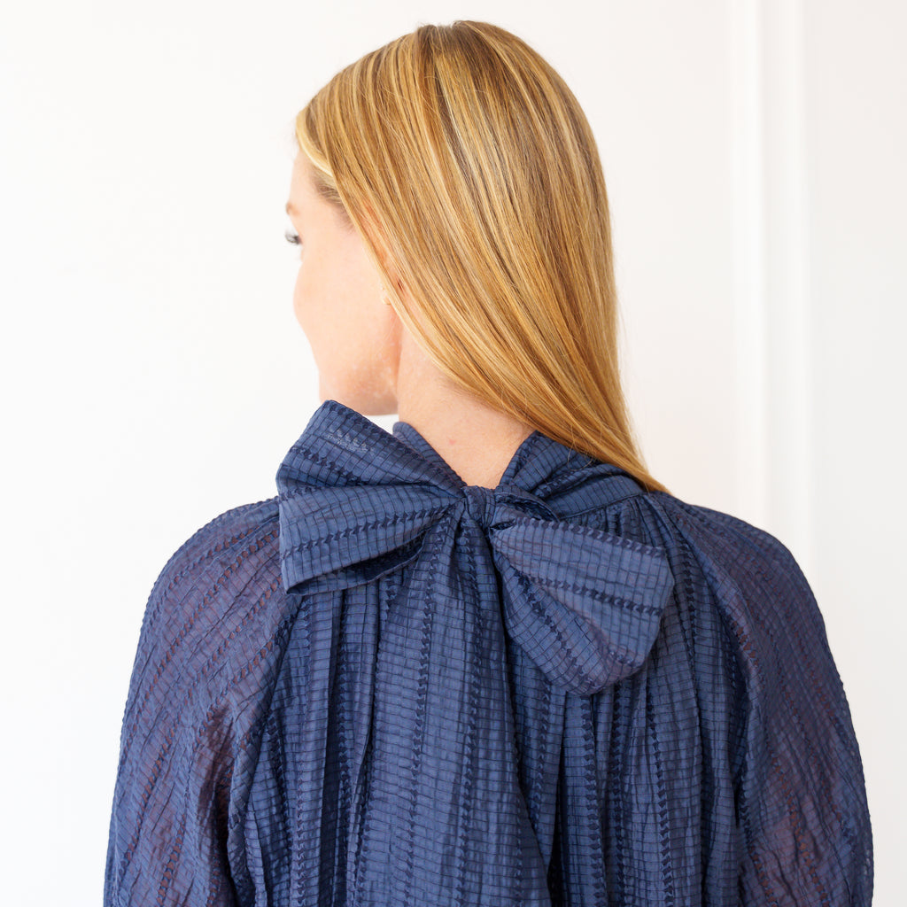 Ryan Holiday Bow Top Navy