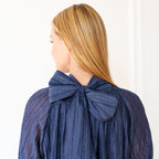 Ryan Holiday Bow Top Navy