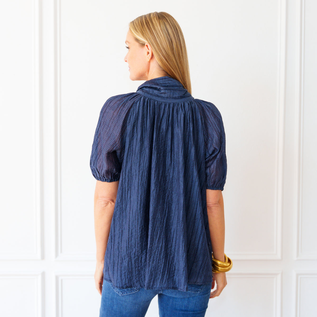 Ryan Holiday Bow Top Navy