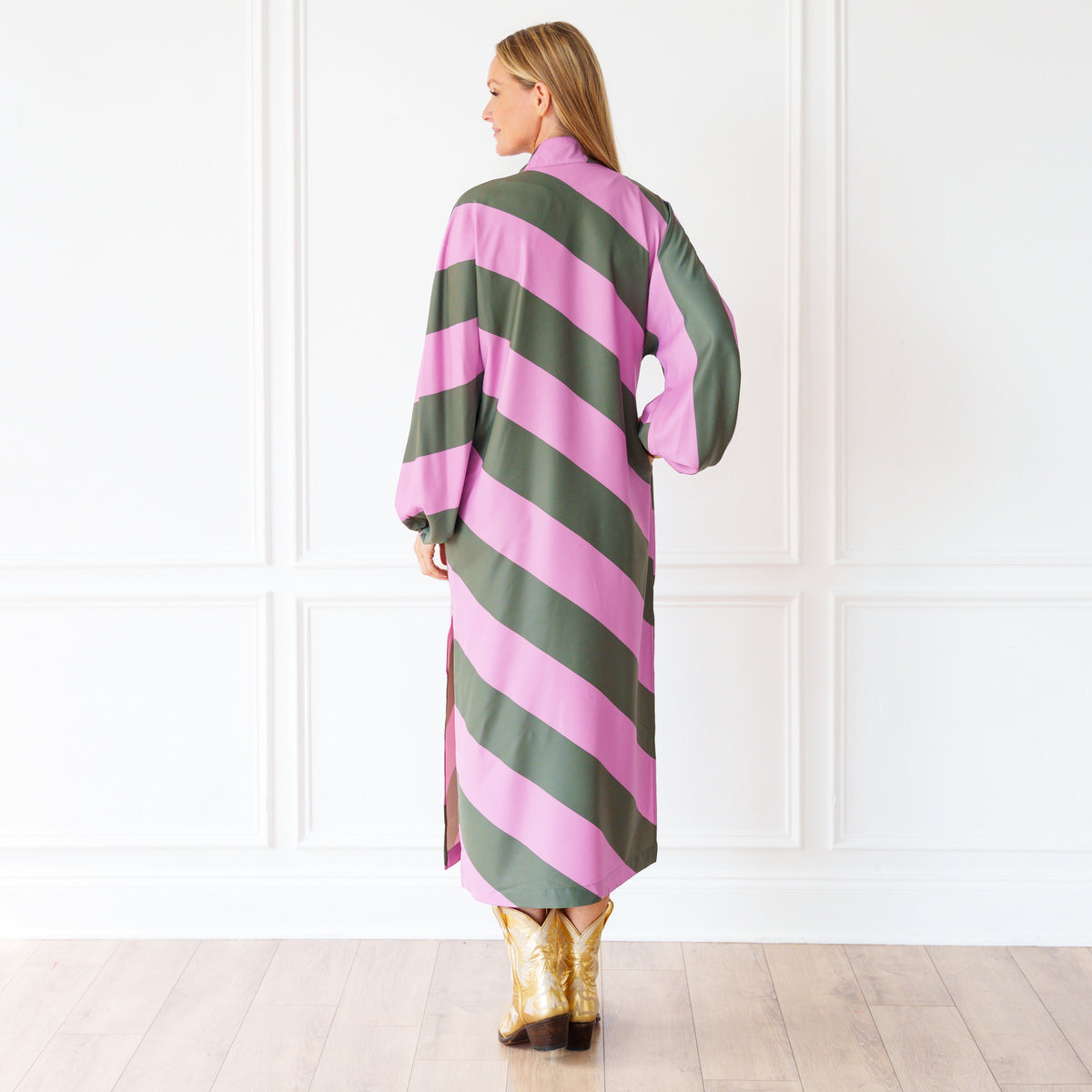 Coco Caftan Orchid/Olive