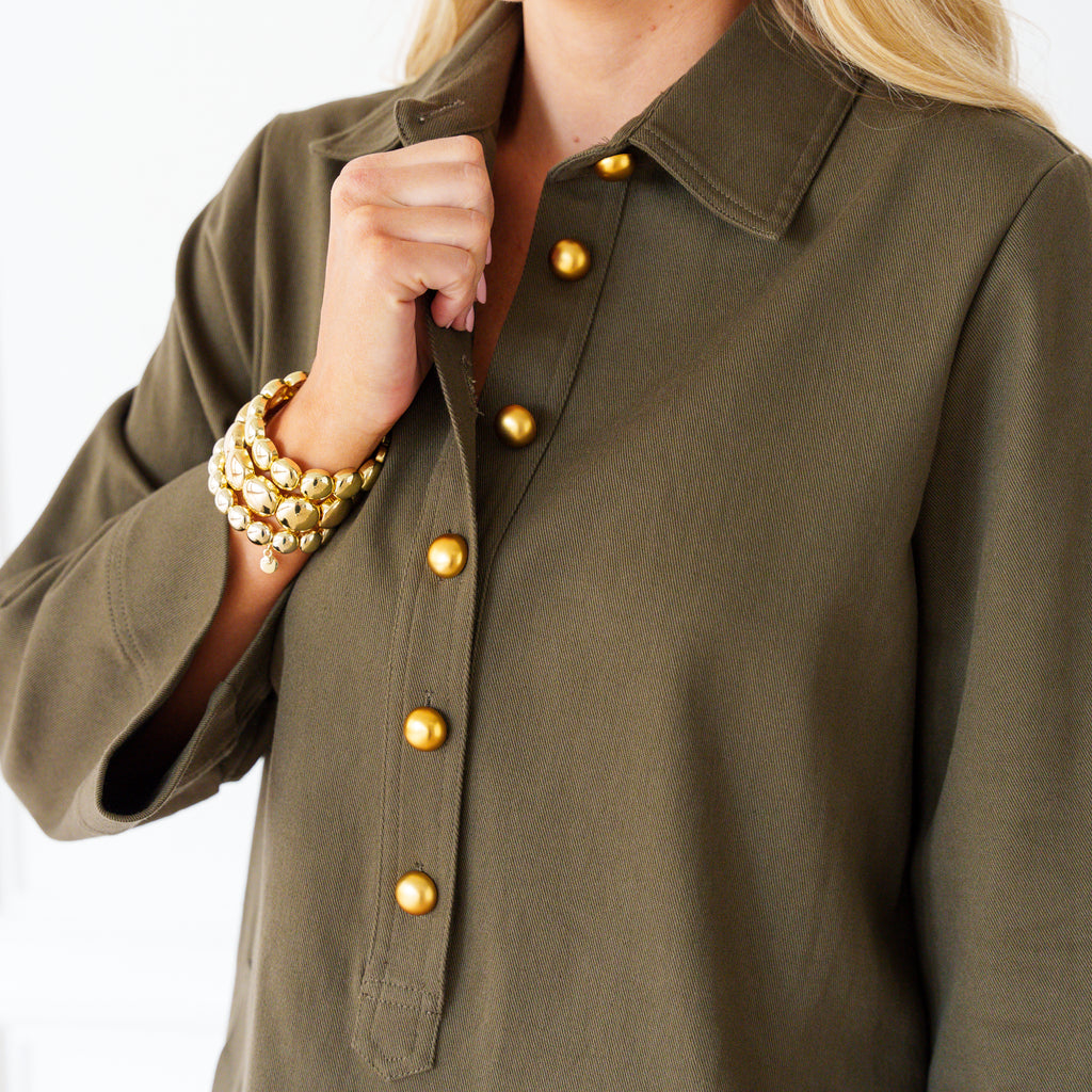 Chloe Dress Olive