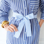 Libby Stripe Dress Blue
