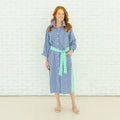 Libby Stripe Dress Navy