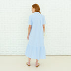 Caryn Lawn Maddie Dress Wedgewood