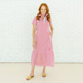 Caryn Lawn Maddie Dress Red
