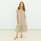 Caryn Lawn Maddie Dress Cocoa