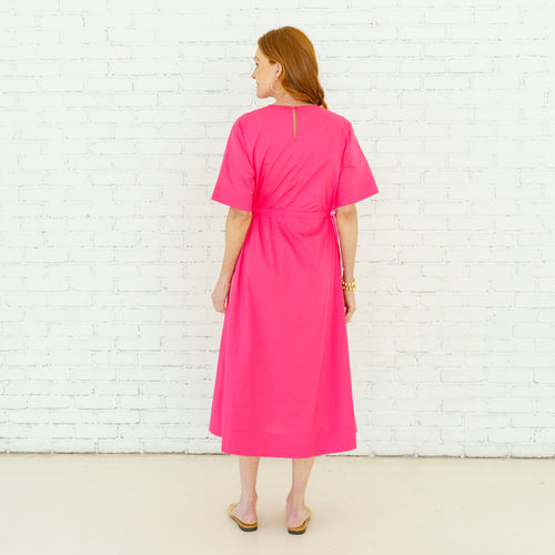 Caryn Lawn Ali Dress Pink