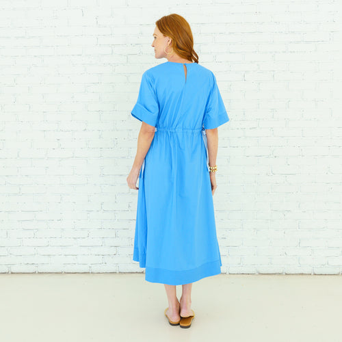 Caryn Lawn Ali Dress Blue