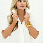 Caryn Lawn Millie Dress Long White