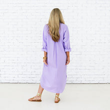 Load image into Gallery viewer, Caryn Lawn Piper Dress Long Lavender