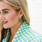 Caryn Lawn Jackie Jacquard Jacket Green