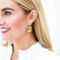 Caryn Lawn Grace Earring Clear