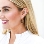 Caryn Lawn Grace Earring Amber