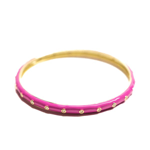 Caryn Lawn Mirabella Bangle Pink