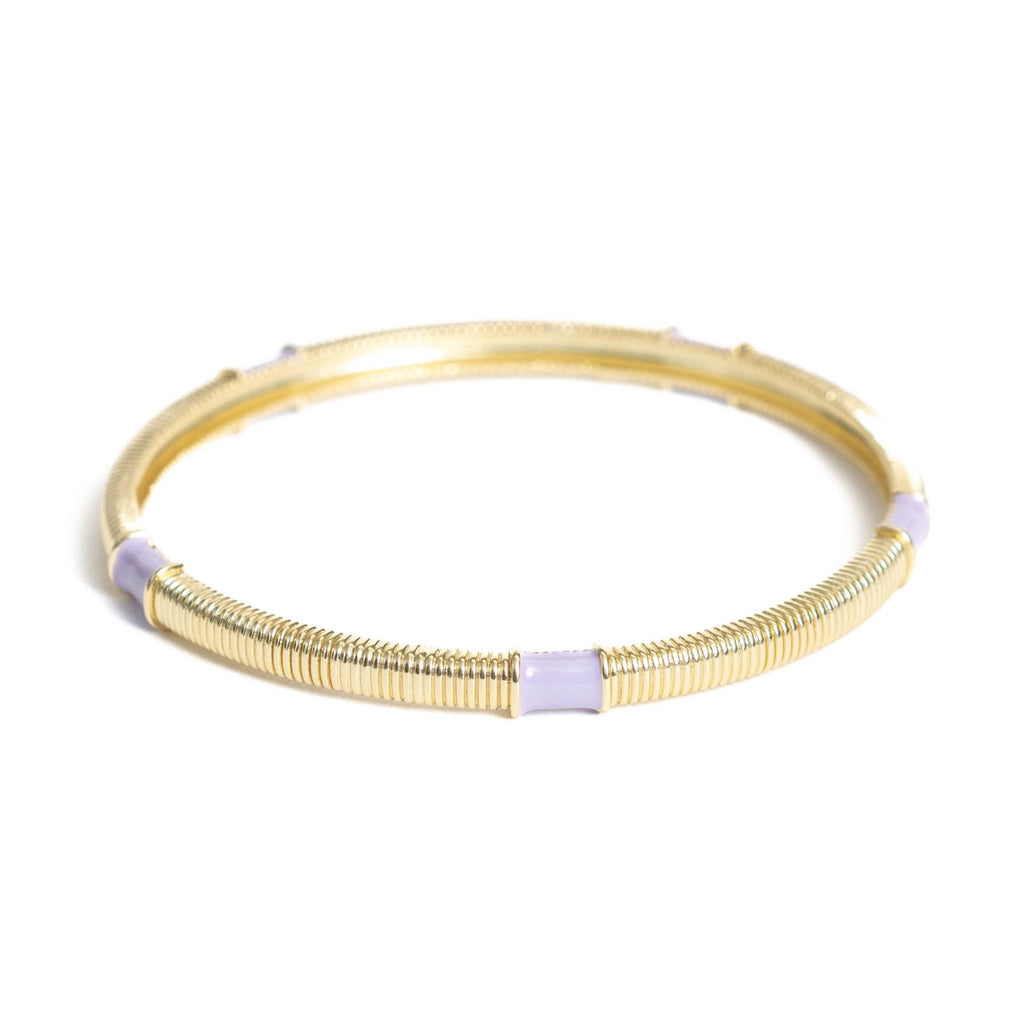 Caryn Lawn Jasmine Bangle Lavender