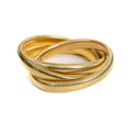 Caryn Lawn Trio Gold Bracelet Small