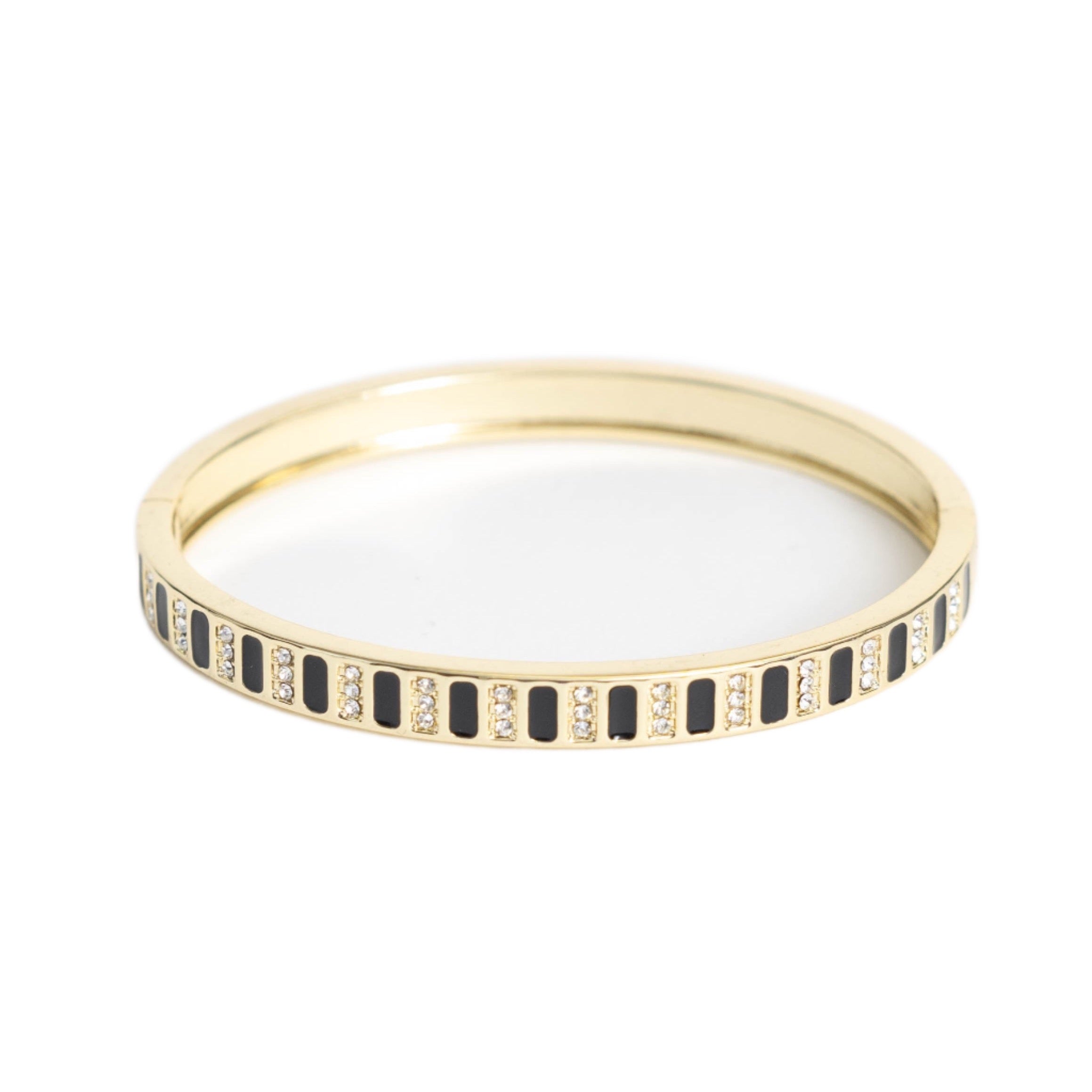 Caryn Lawn Mia Bangle Black