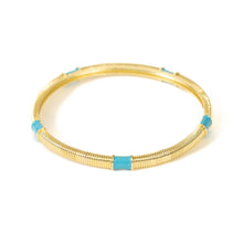 Load image into Gallery viewer, Caryn Lawn Jasmine Bangle Turquoise