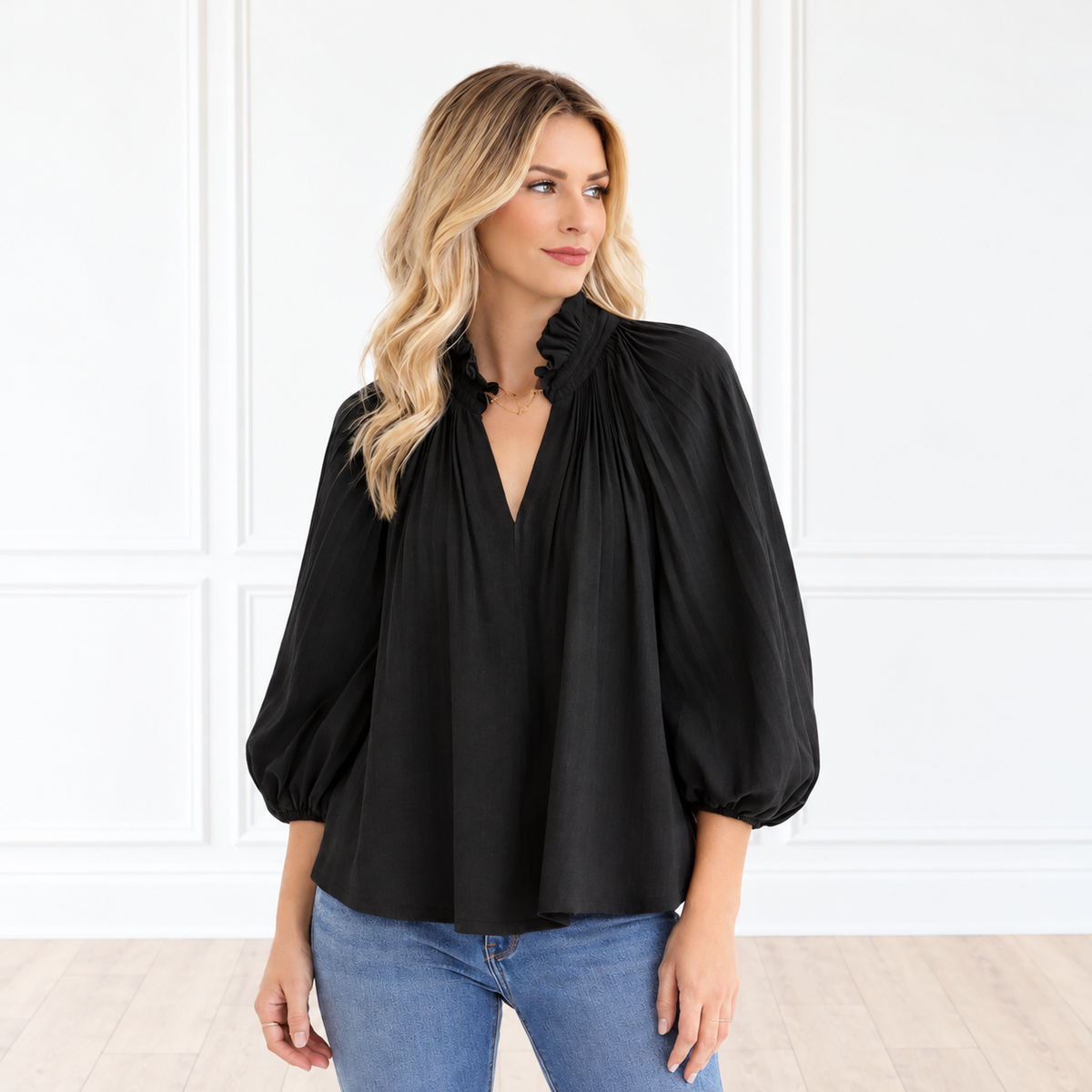 Camille Top Black