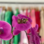 Caryn Lawn Grace Earring Amber