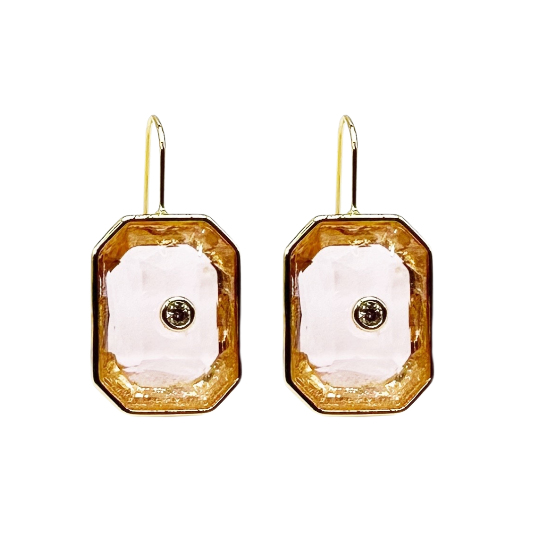 Caryn Lawn Grace Earring Light Pink