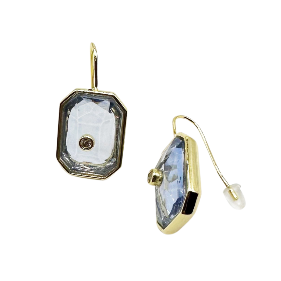 Caryn Lawn Grace Earring Light Blue