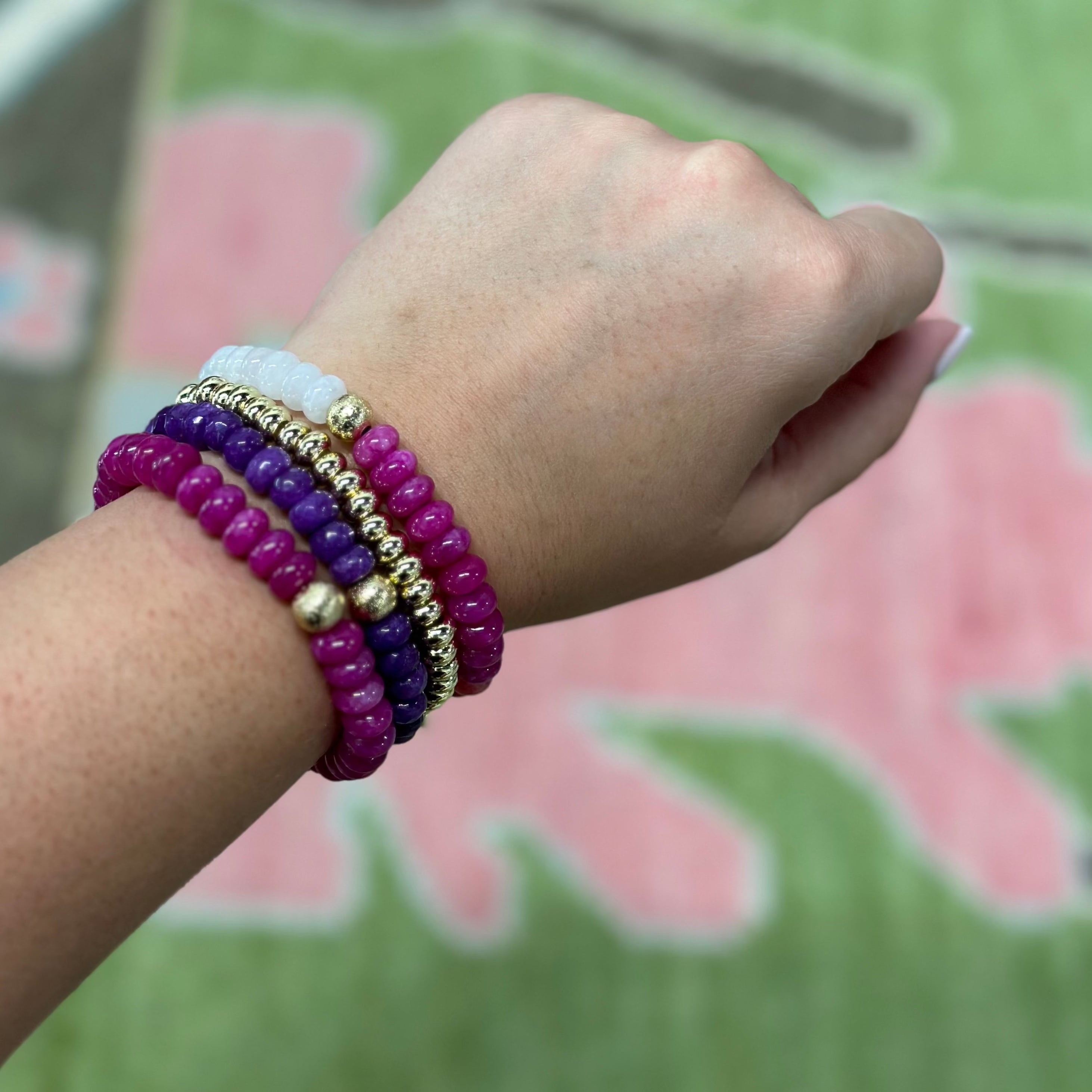 Caryn Lawn Palermo Bracelet Bubble Gum