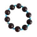 Sicily Bracelet Brown/Light Blue