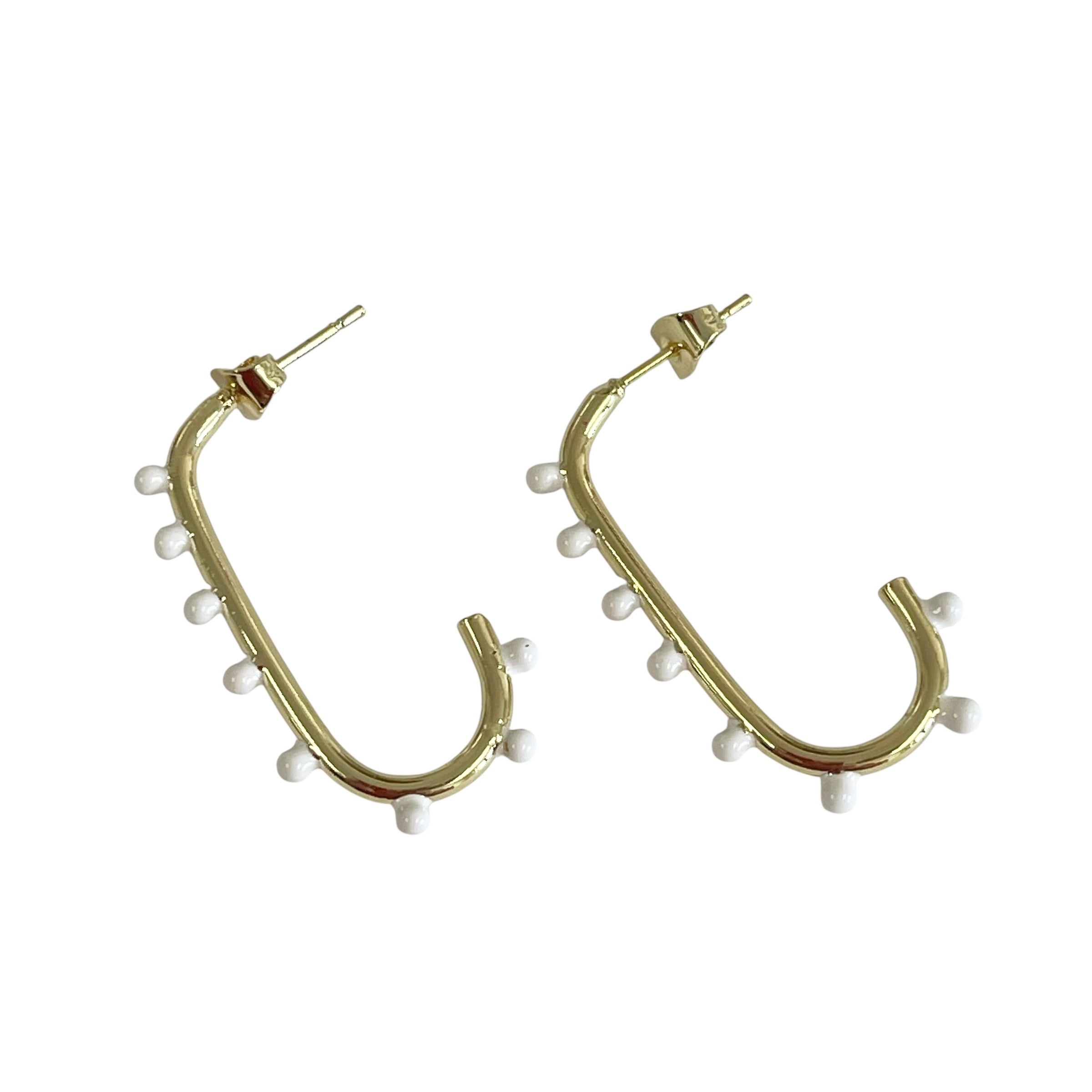 Hadley Hoops White