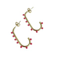 Hadley Hoops Pink