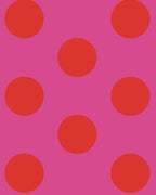 Caryn Lawn Pink/red polka dot Sleep Shirt