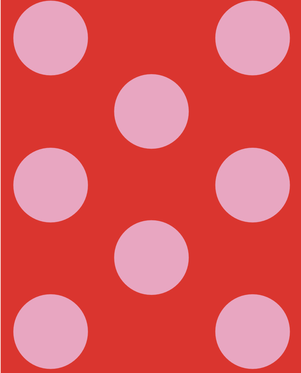 Caryn Lawn Red/pink polka dot Sleep Shirt