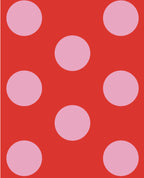 Caryn Lawn Red/pink polka dot Sleep Shirt
