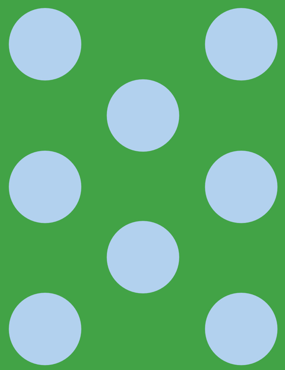 Caryn Lawn Green/blue polka dot Sleep Shirt