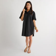 Load image into Gallery viewer, Caryn Lawn Jackie Dress Black