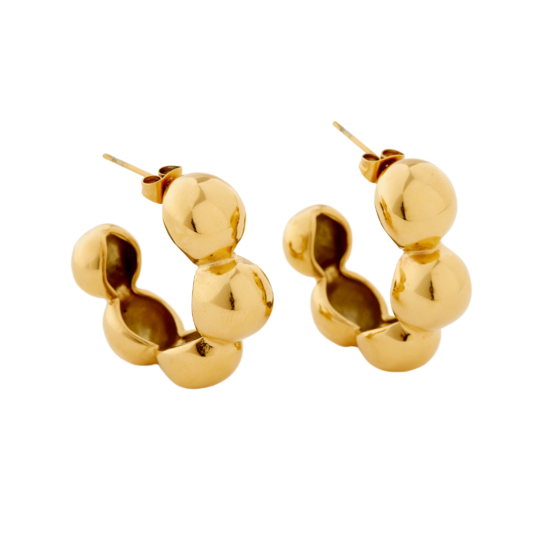 Caryn Lawn Jill Hoop Earring