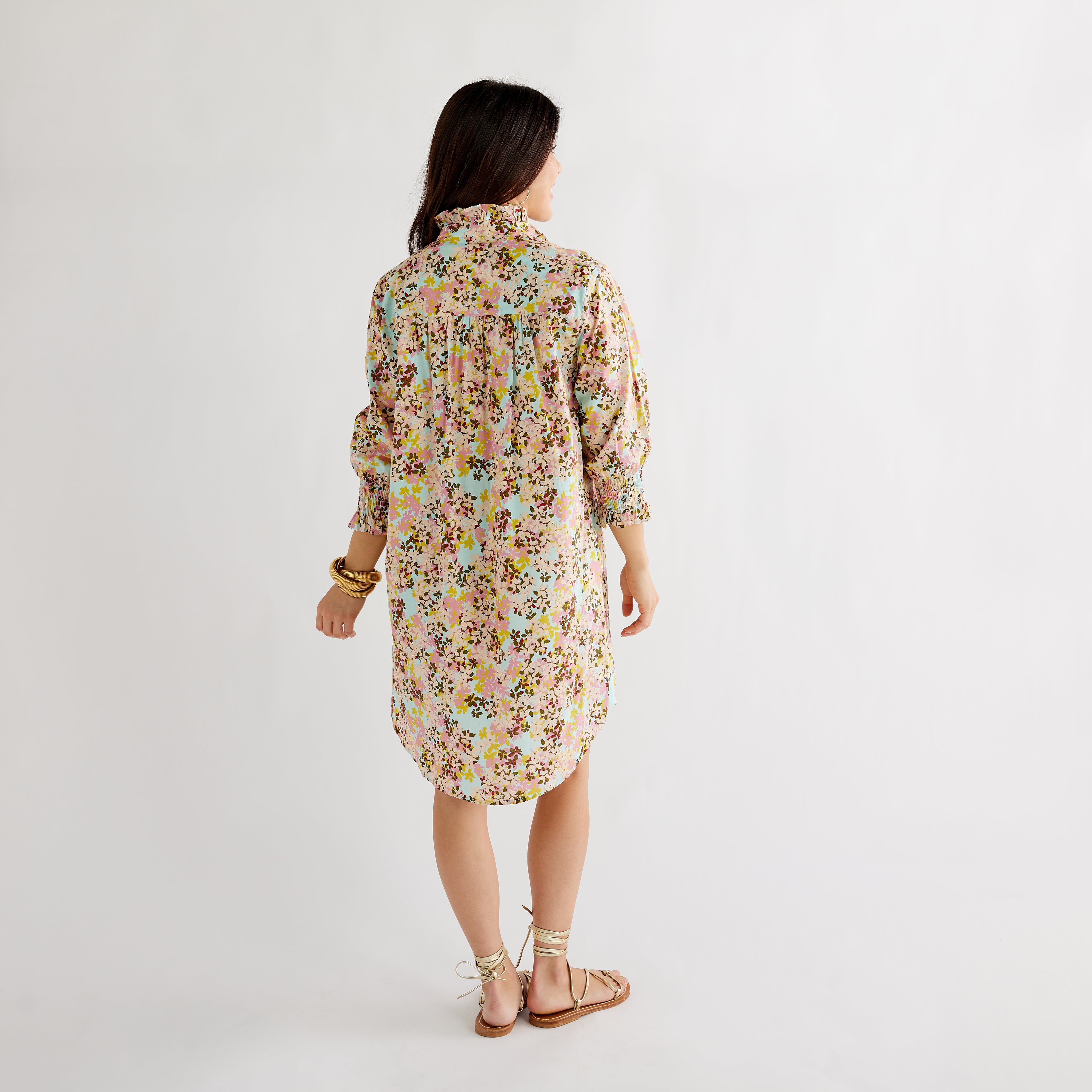 Caryn Lawn Kimberly Dress Pink Floral