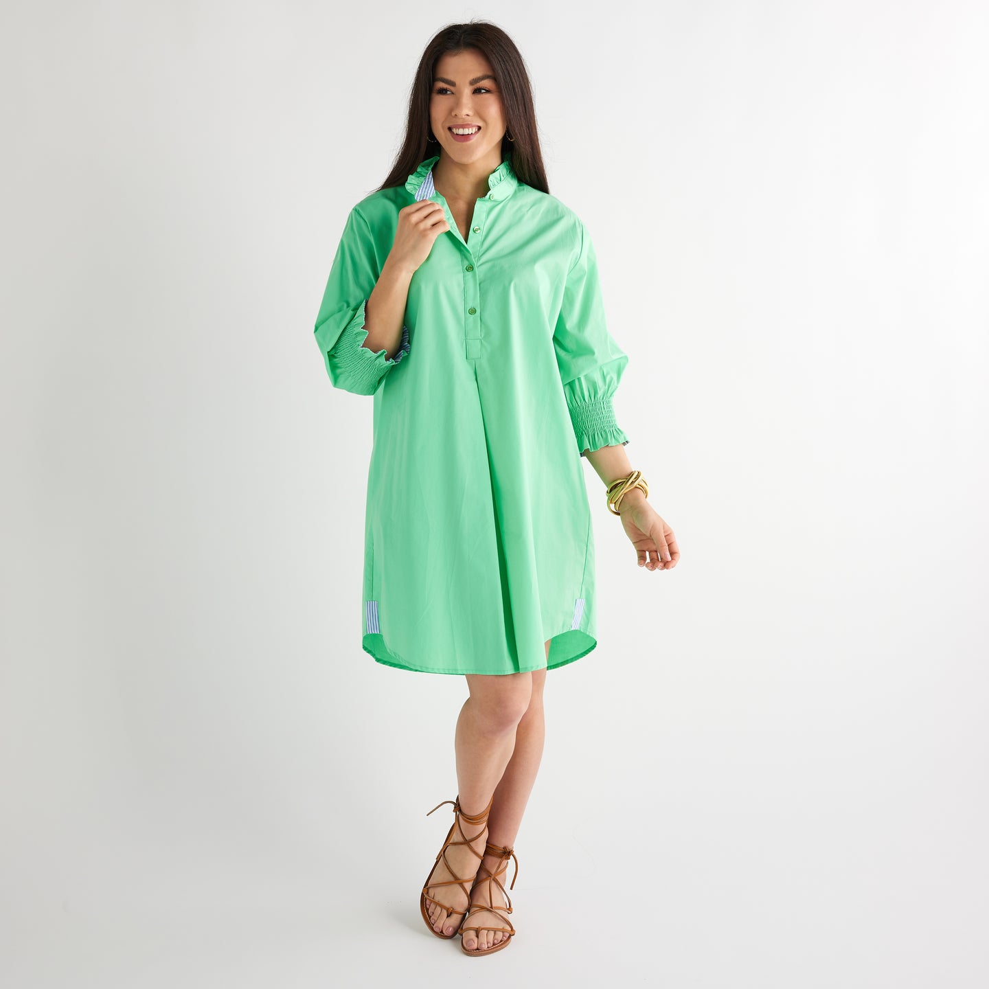 Caryn Lawn Kimberly Dress Spearmint